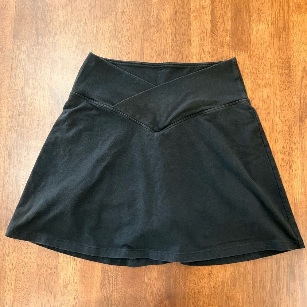 Pink Active High Waist V Crossover Skort Size M
